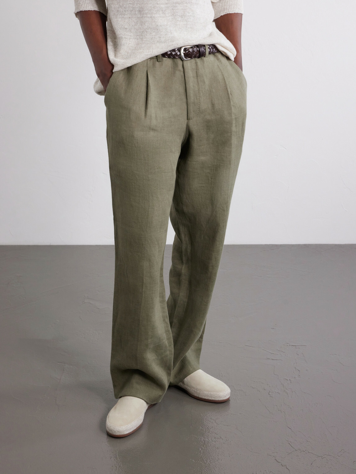 Mulo - Weekender Suede Espadrilles - Neutrals