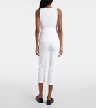 Frame Jetset cotton-blend capri pants
