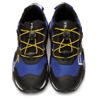 Polo Ralph Lauren Black and Blue RLX Tech Sneakers