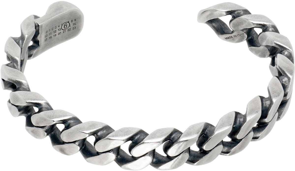 MM6 Maison Margiela Chain Cuff Bracelet MM6 Maison Margiela