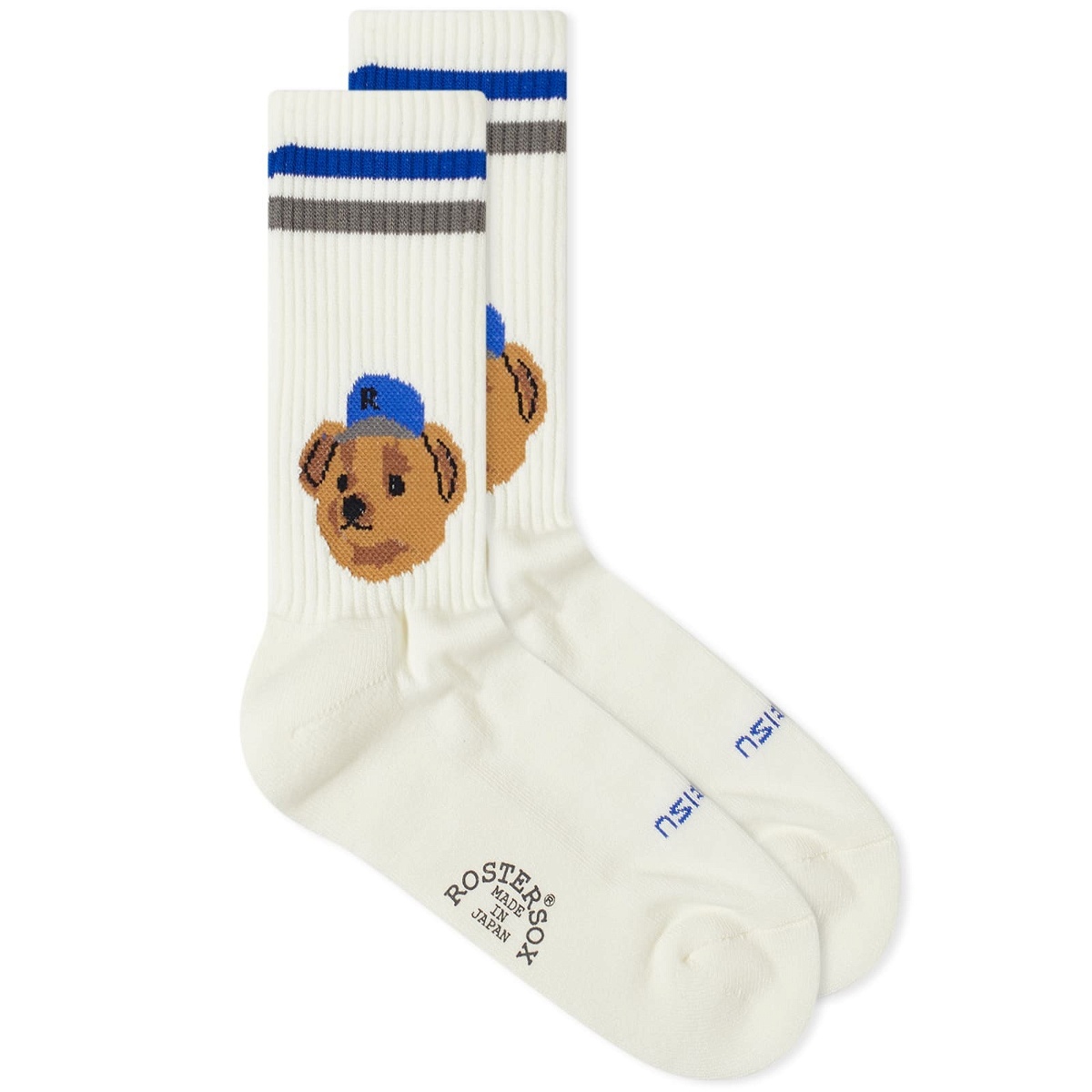 Photo: Rostersox Team Bear Socks in Blue