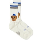 Rostersox Team Bear Socks in Blue