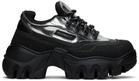 Rombaut Black & Silver Boccaccio II Asfalto Sneakers