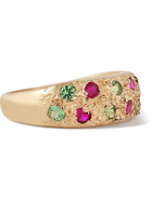 Bleue Burnham - 9-Karat Recycled Gold Sapphire Ring - Gold