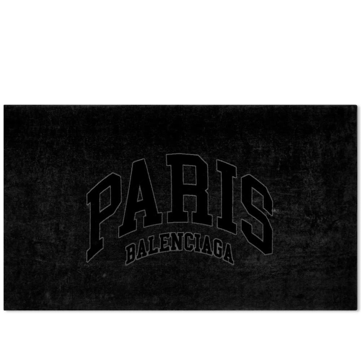 Photo: Balenciaga Paris Logo Towel