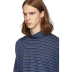 Marni Blue Stripes Turtleneck