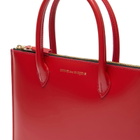 Comme des Garçons Wallet SA5100HA Handles Wallet in Red 
