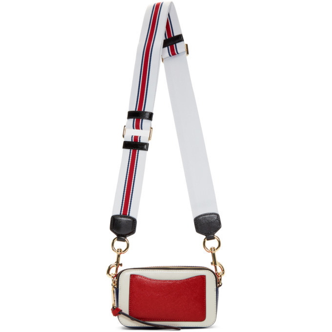 Marc Jacobs The Snap Shot Bag Small - Black Red