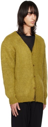 NEEDLES Green Y-Neck Cardigan