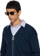 Fendi Gunmetal 'Fendi' Sky Sunglasses