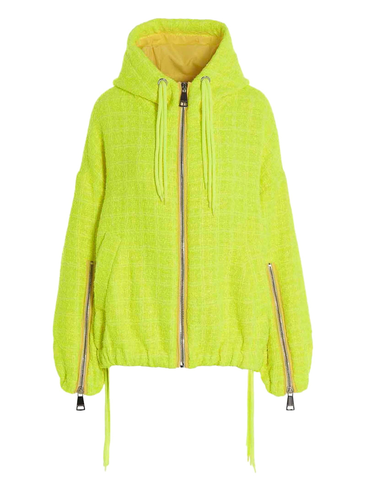 Khrisjoy Embroidered Tweed Down Jacket Khrisjoy
