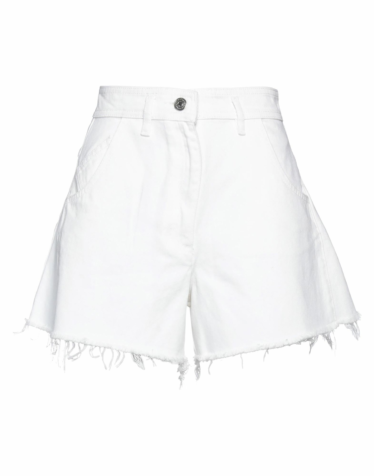 Maje Womens Denim shorts in White