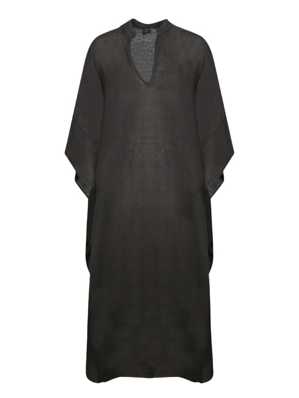 Photo: 120% Lino Black Linen Kaftan Dress