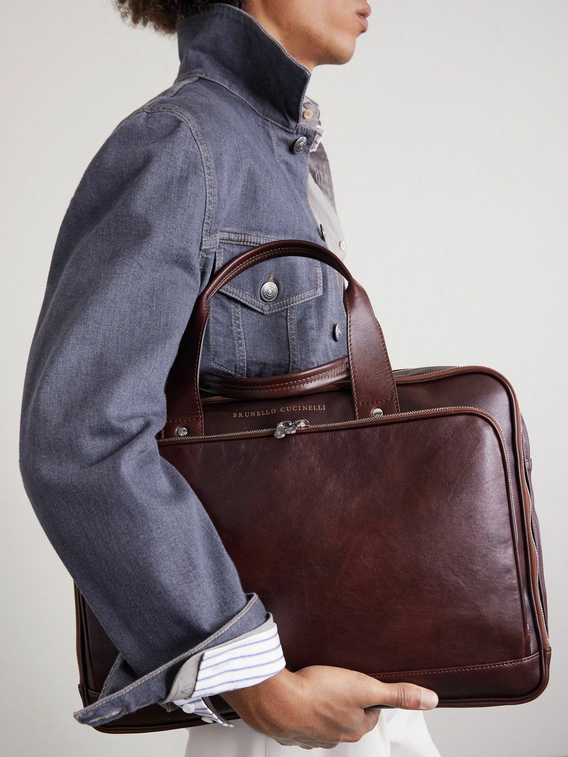 Brunello Cucinelli - Leather Briefcase