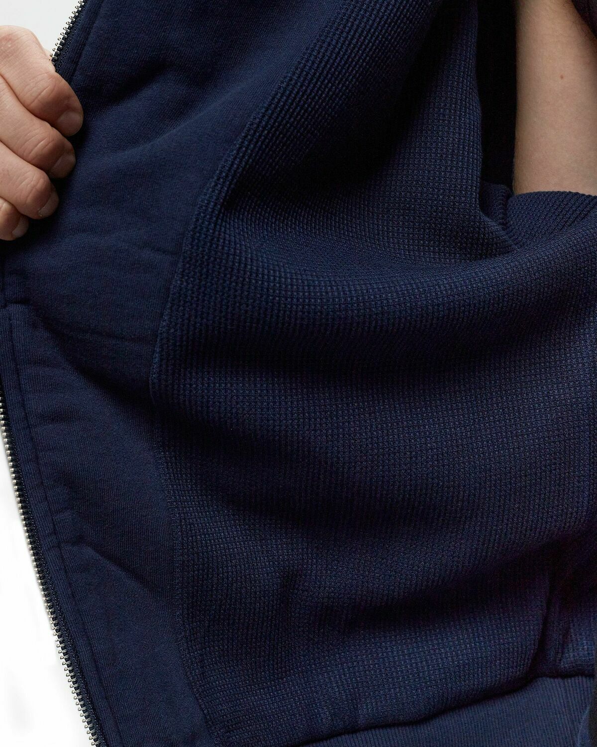 Patta Patta Classic Zip Up Hooded Sweater Blue Hoodies/Zippers