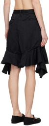 Comme des Garçons Comme des Garçons Black Pinstripe Shorts