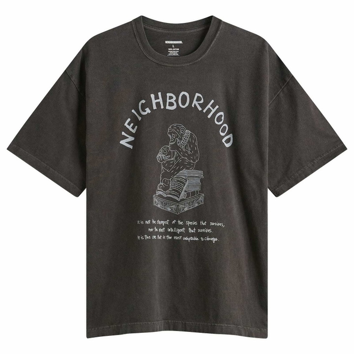 Photo: Neighborhood Men's SS-11 Pigment Dyed T-Shirt in Black