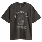 Neighborhood Men's SS-11 Pigment Dyed T-Shirt in Black