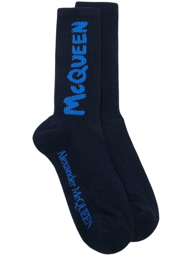 Photo: ALEXANDER MCQUEEN - Socks With Logo