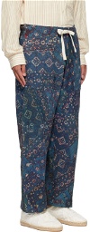 Karu Research Blue Drawstring Trousers