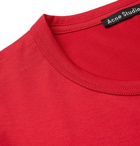 Acne Studios - Nash Appliquéd Cotton-Jersey T-Shirt - Men - Red