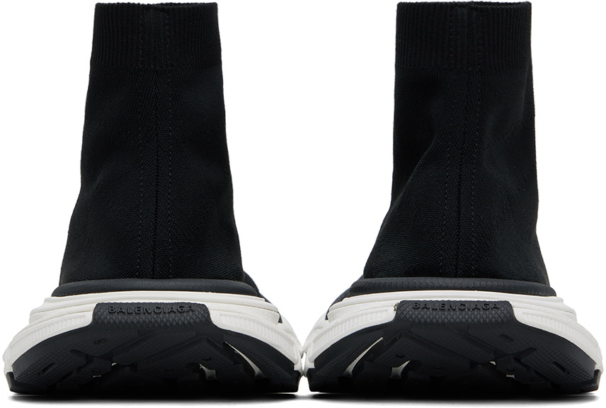 Balenciaga sock sneakers all black best sale