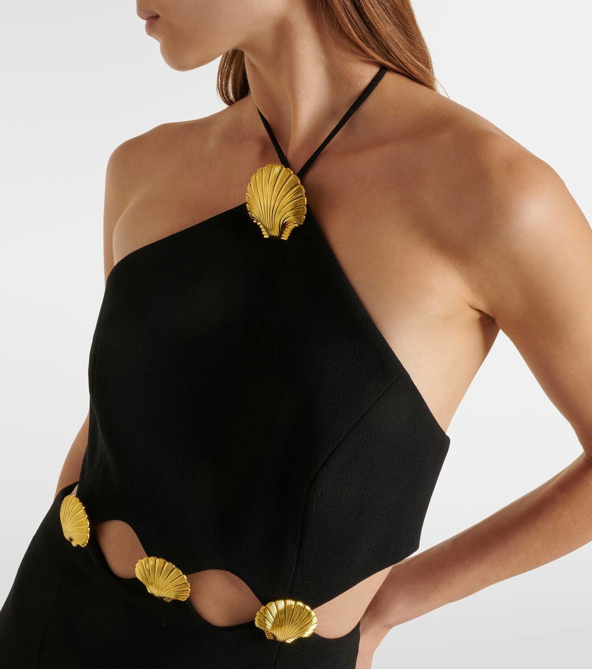 Rebecca Vallance Chelsea halterneck gown Rebecca Vallance