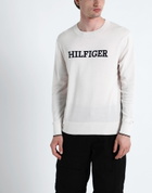 Tommy Hilfiger Mens Sweater Cream