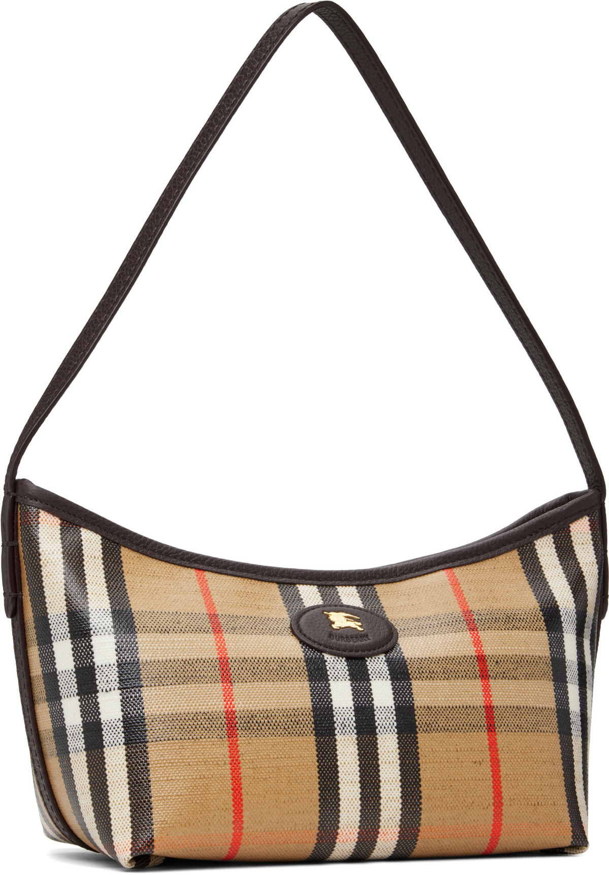 Burberry Beige Mini Highlands Shoulder Bag​