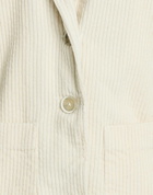 120% Lino Womens Blazer Ivory