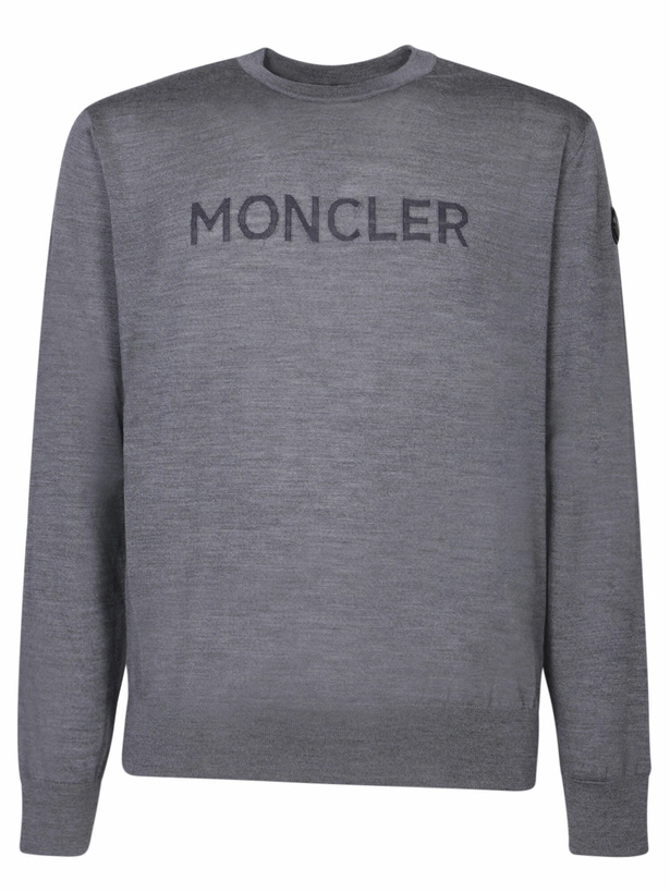 Photo: Moncler Grey Crew Neck Sweater