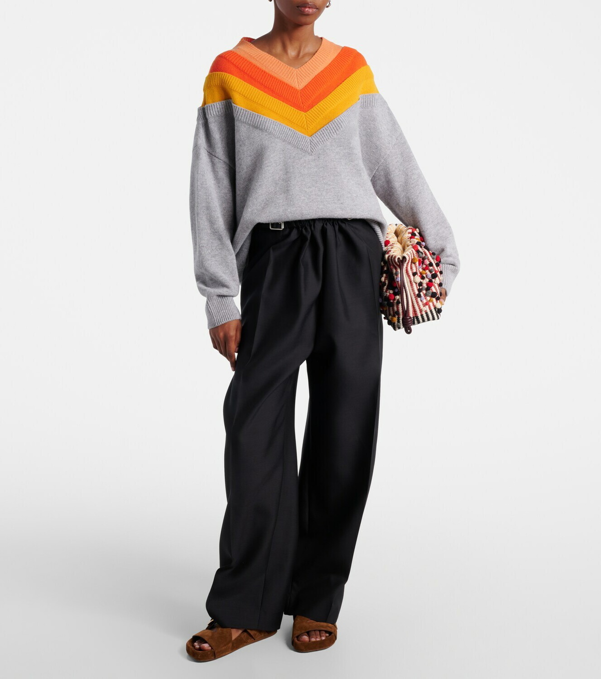 Loewe Layered wool sweater