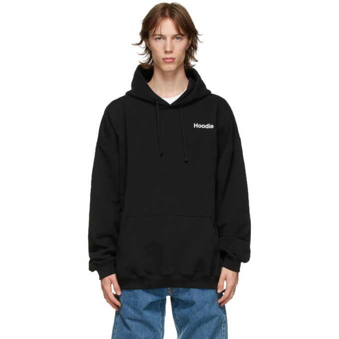 Photo: VETEMENTS Black Definition Hoodie