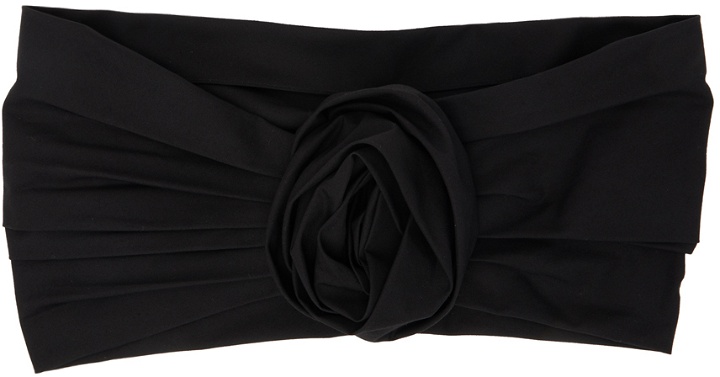 Photo: Commission Black Rose Sash Belt