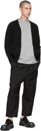 Comme des Garçons Homme Black Contrast Trousers