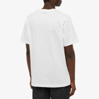 Air Jordan Men's Logo T-Shirt in White/Black/Gym Red