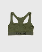 Calvin Klein Underwear Wmns Unlined Bralette Green - Womens - Panties