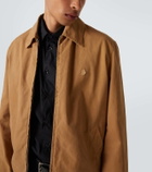 McQueen Skull cotton blouson