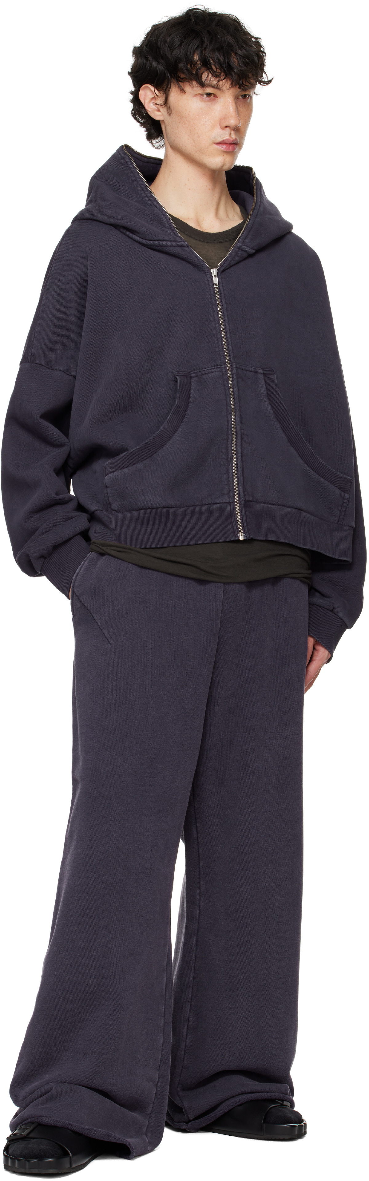 Entire Studios Navy Eternal Zip Hoodie Entire Studios