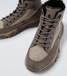 Bogner Copper Mountain shearling-lined leather hiking boots