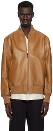 MACKAGE Tan & Khaki Easton-SA Reversible Leather Jacket