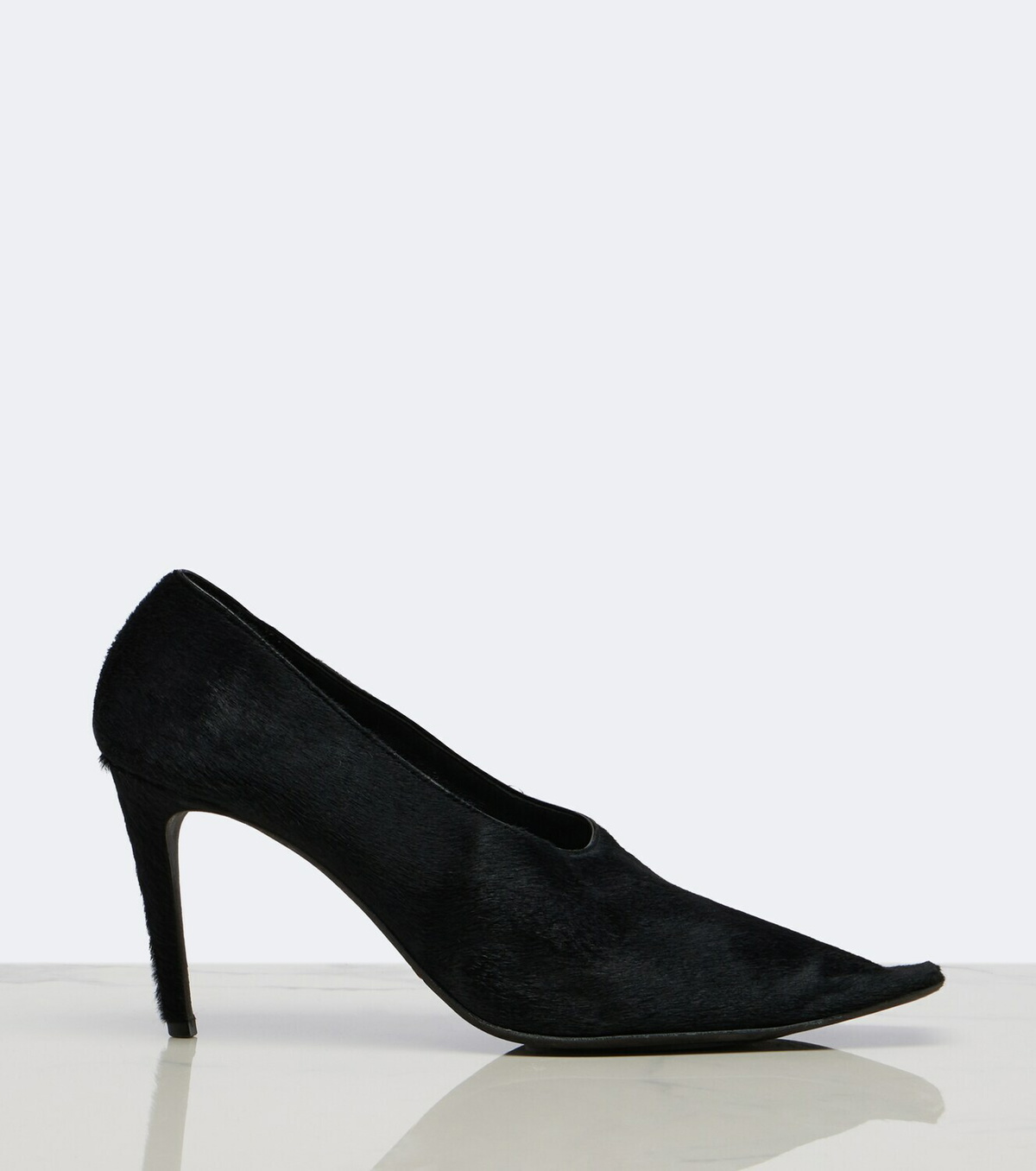Khaite Marlene calf hair pumps