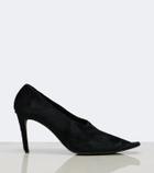 Khaite Marlene calf hair pumps