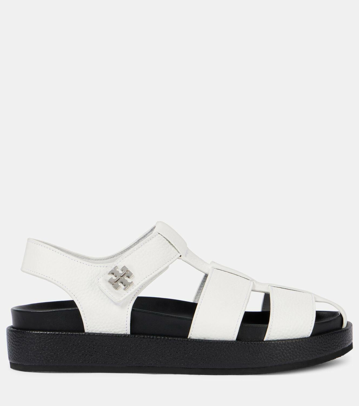 Tory Burch Double T leather fisherman sandals Tory Burch