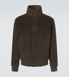Loro Piana Merremma cotton corduroy bomber jacket