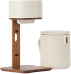 WOLF & MIU White Quindio Vespre Pour Over Coffee Maker