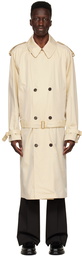 Dunhill Beige Compendium Trench Coat