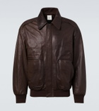 Calvin Klein Collection Johnson leather blouson