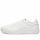 Axel Arigato Men's Dice Lo Sneaker Croco Sneakers in White