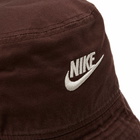 Nike Men's Washed Bucket Hat in Earth/Light Orewood Brown